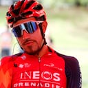 Daniel Felipe Martínez de Colombia e INEOS Grenadiers antes de la 39ª Vuelta a San Juan Internacional 2023, Etapa 7 una etapa de 112 km de San Juan a San Juan.