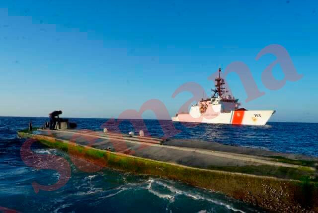 Narcosubmarino colombiano incautado en Francia