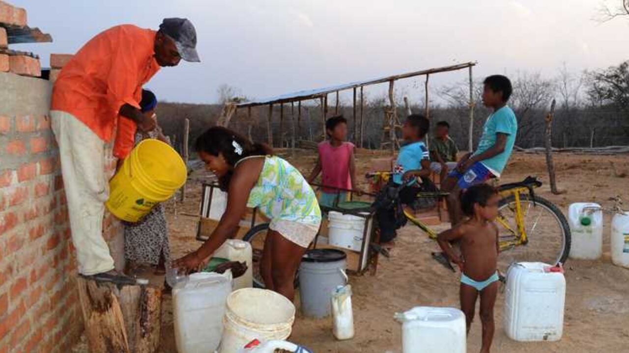 Una de las regiones más afectadas en Colombia es la Guajira, donde mueren niños por desnutrición.