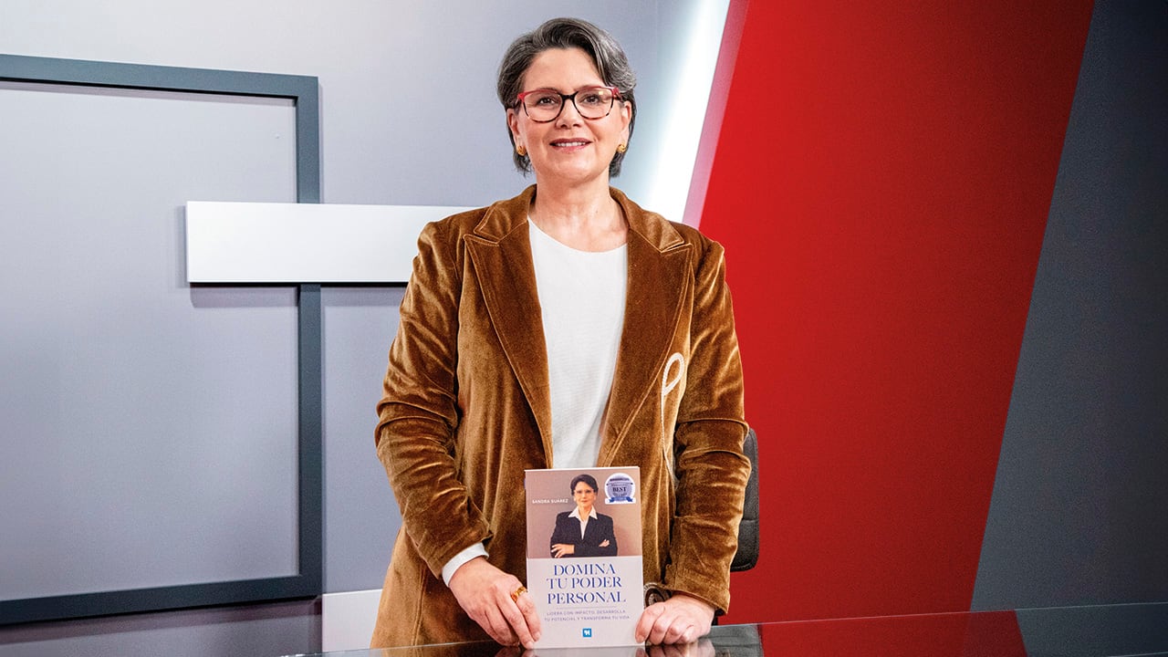 Sandra Suárez presenta en la FilBo su libro ’Domina tu poder personal’.