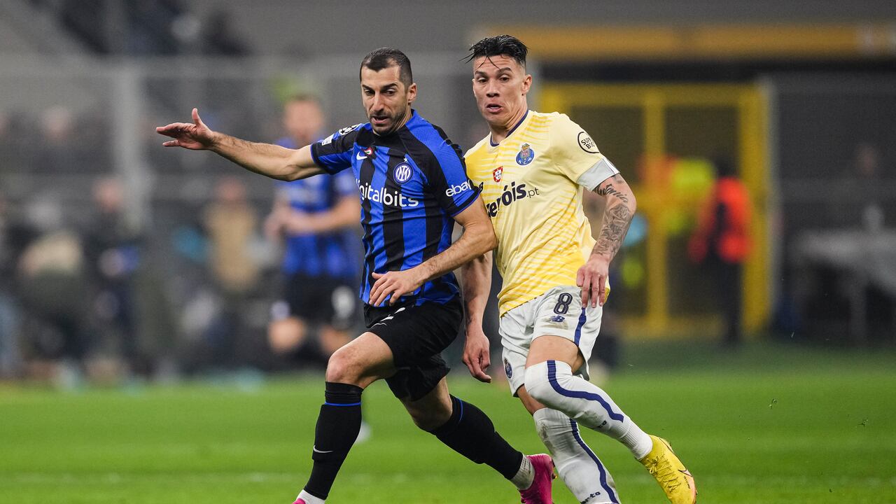 Matheus Uribe, jugador colombiano que milita en el Porto.