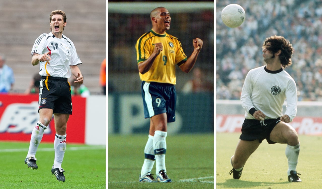 Dos alemanes y un brasileño comandan el top 3 en la historia.