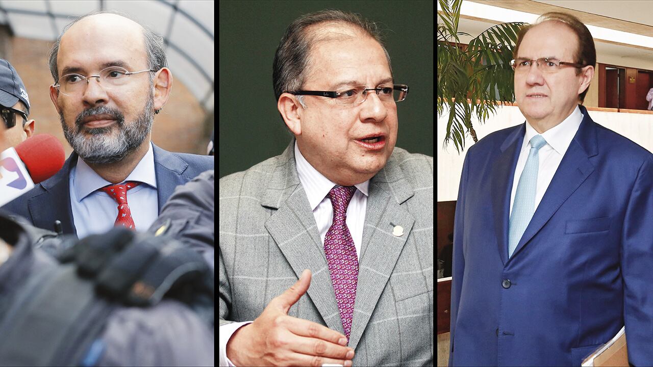 Francisco Ricaurte, Camilo Tarquino y Leonidas Bustos, expresidentes de la Corte Suprema, fueron suprimidos del mural que contiene la historia del alto tribunal.