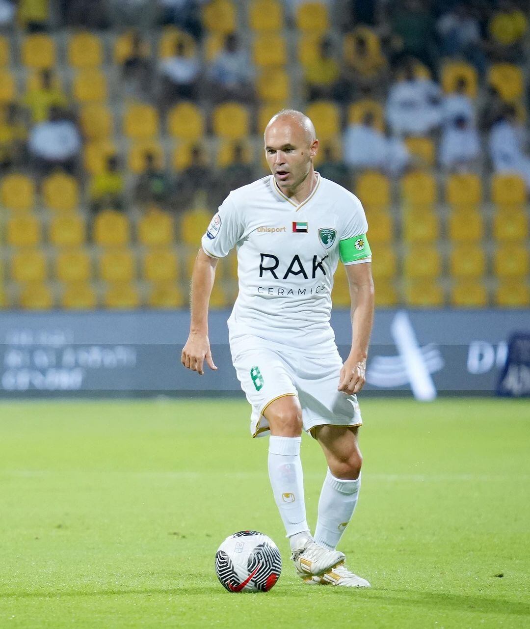 Andrés Iniesta, volante español.