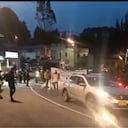 La manifestación inició en la tarde del viernes.