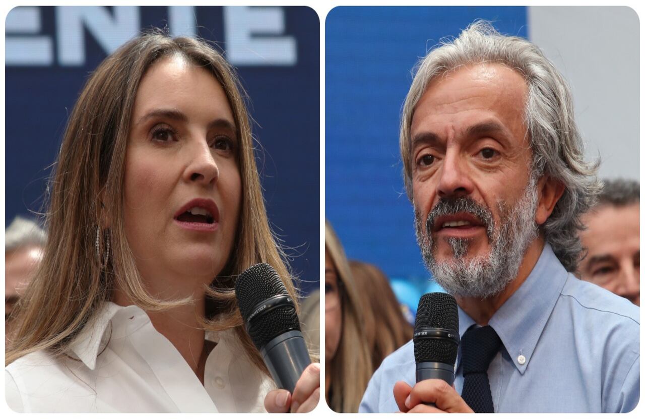 Paloma Valencia y Juan Daniel Oviedo