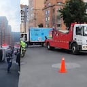 Accidente de tránsito en Bogotá.