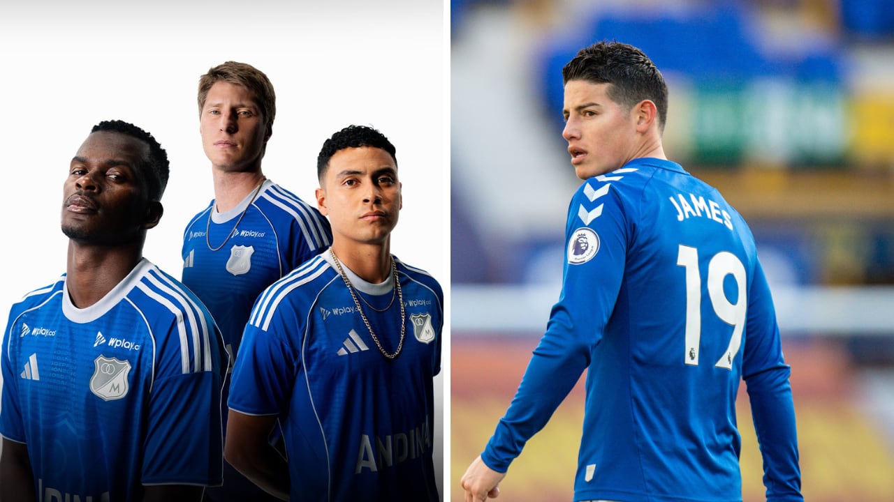 Con ayuda de la Inteligencia Artificial, pusieron a James Rodríguez con la nueva camiseta de Millonarios para este 2026.