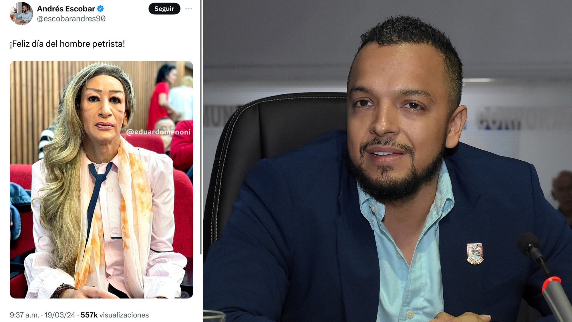 ANDRÉS ESCOBAR CONCEJAL DE CALI