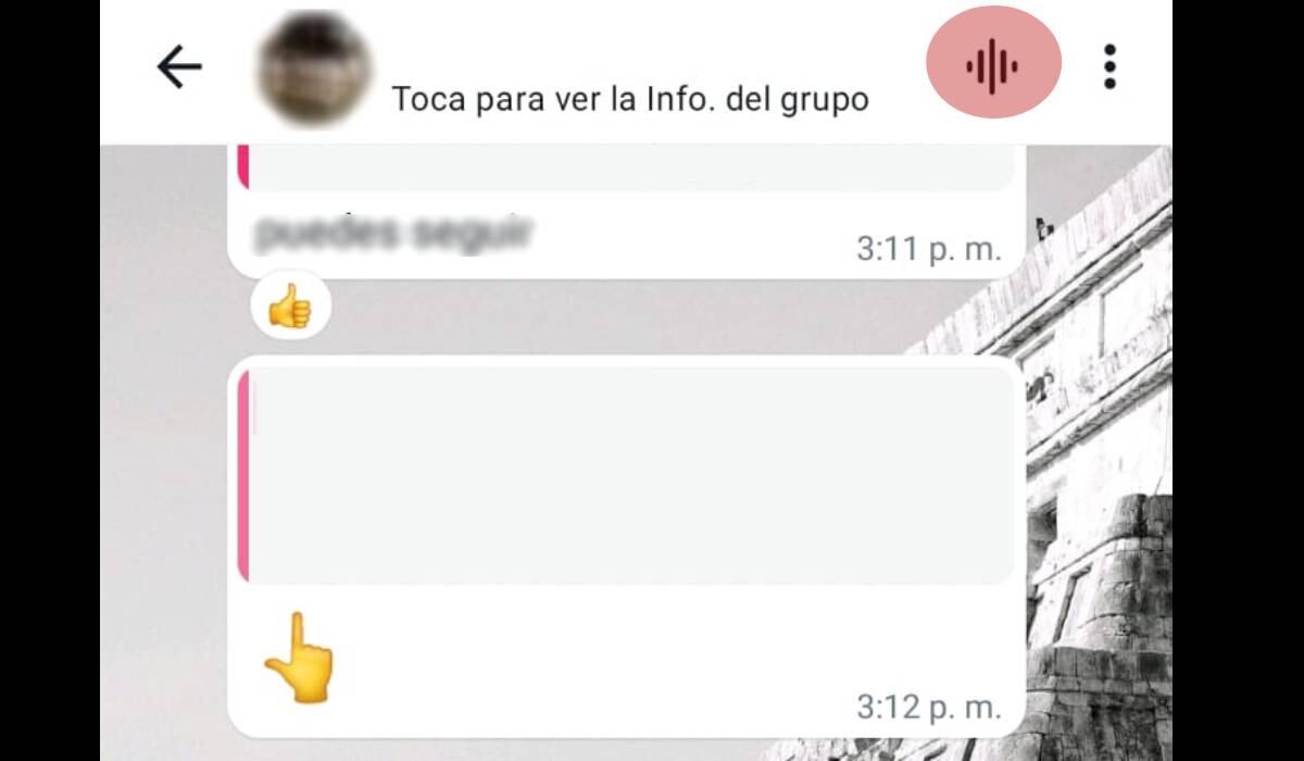 Botón de 'Chat de voz' en WhatsApp, la nueva función de la app.