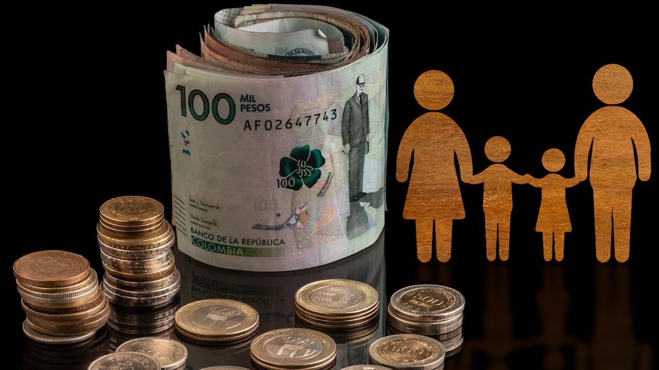 Colombian pesos, banknotes, coins, economy, finance, savings, investments, business, banks, companies, Colombia, Profit, fiscal, family, property, residential, concept, tax