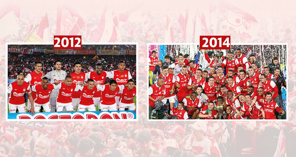 En el 2012, Santa Fe rompió una racha de 37 años sin ser campeón.