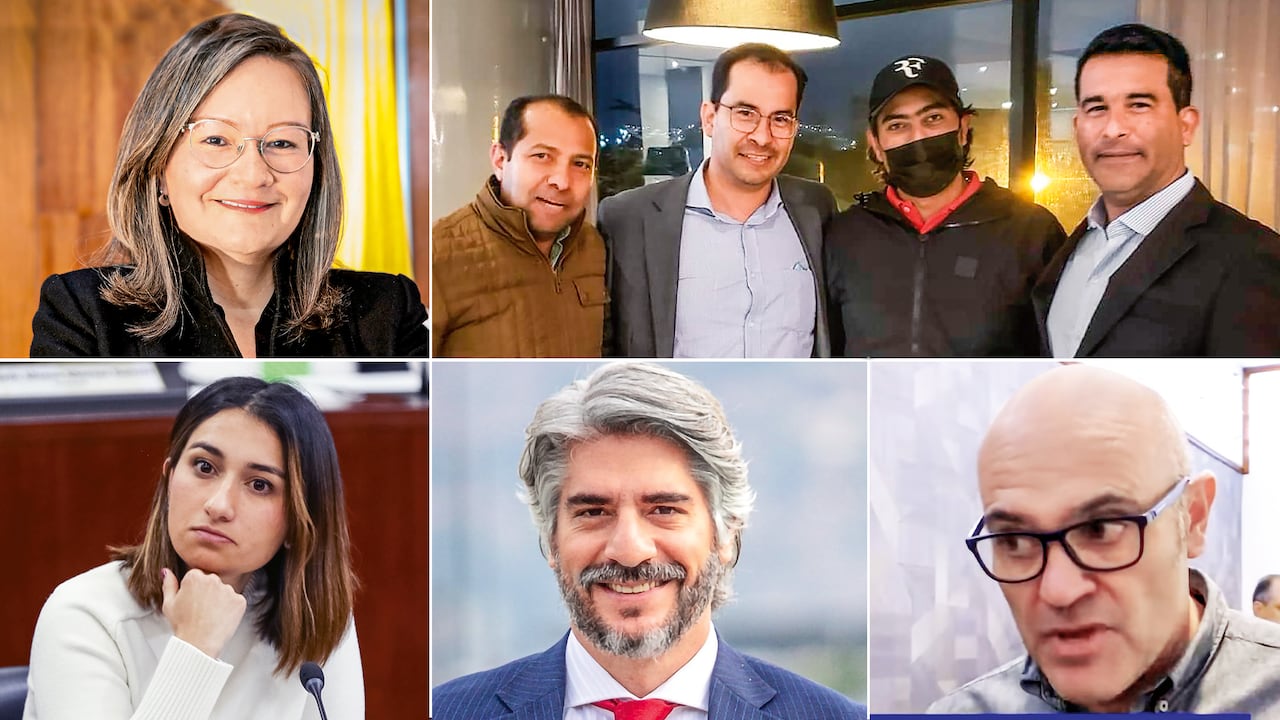 Varios de los personajes que ingresaron al despacho de Cielo Rusinque y Laura Sarabia son estrategas políticos o funcionarios polémicos.