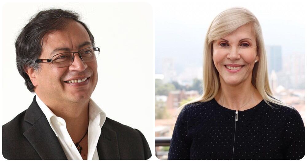 Gustavo Petro y Dilian Francisca Toro