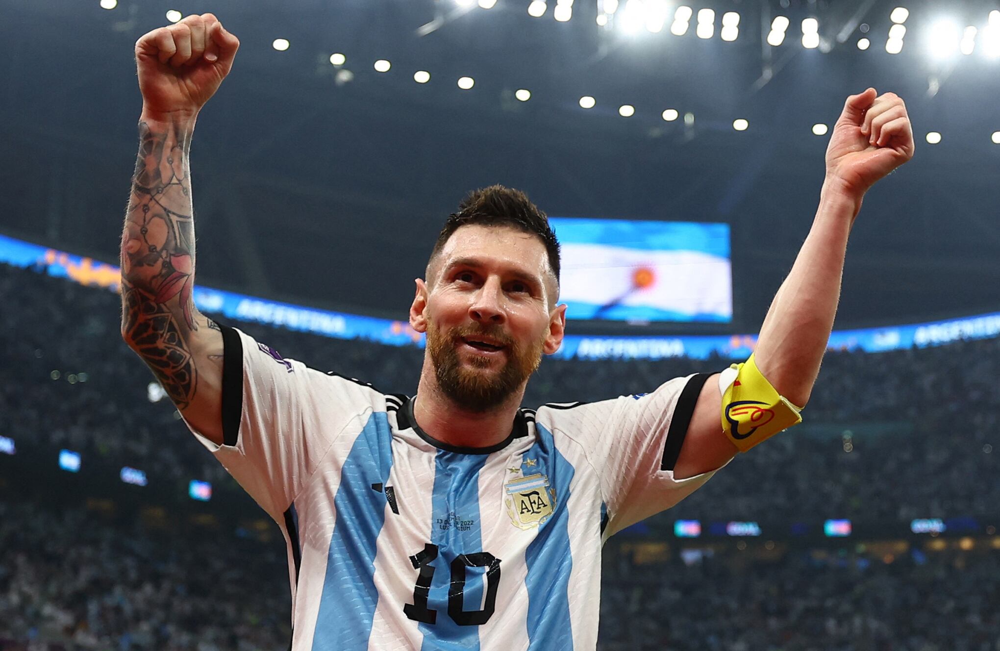 En imágenes : Argentina Croacia en Qatar 2022