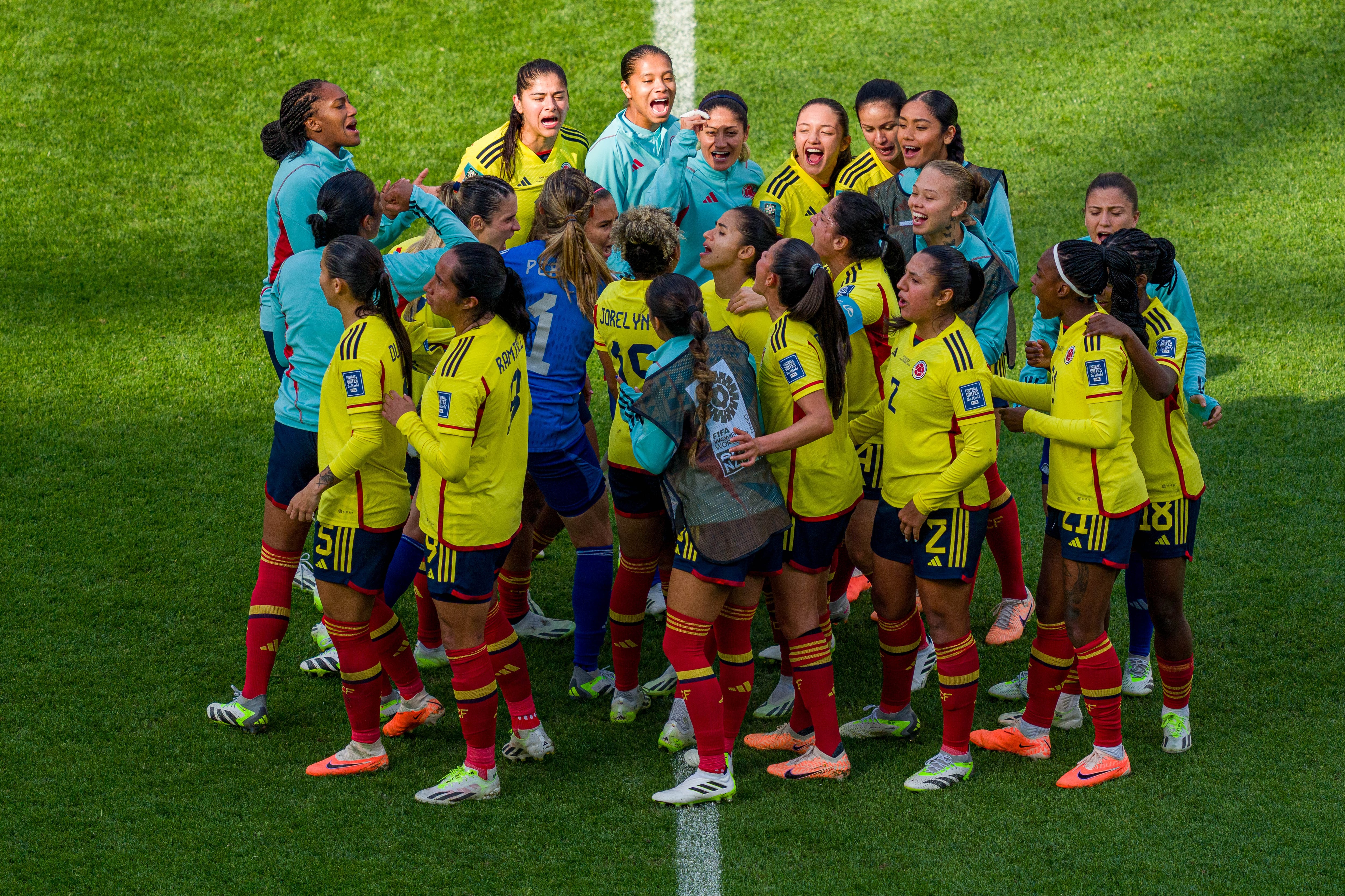 Colombia contra Corea del Sur