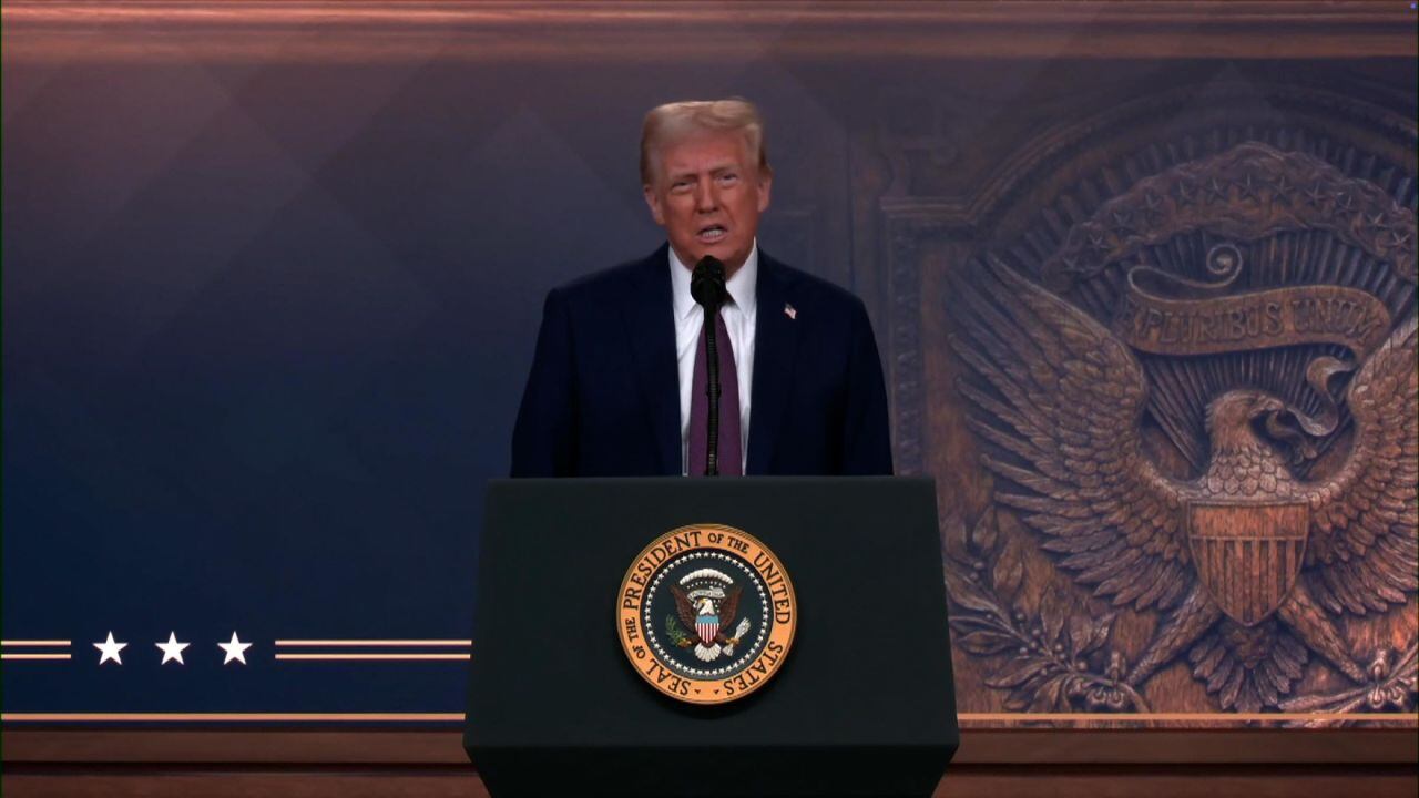 Donald Trump en el Foro Económico Mundial de Davos