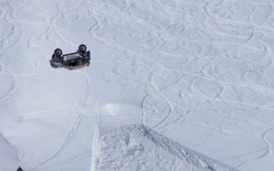 La nieve también interrumpió el tráfico en Croacia el lunes después de cubrir partes de la costa del Adriático y algunas islas de Croacia.
