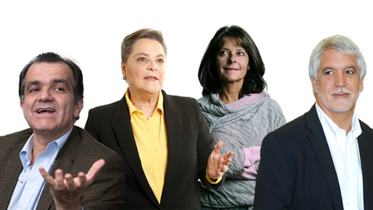 Candidatos presidenciales.