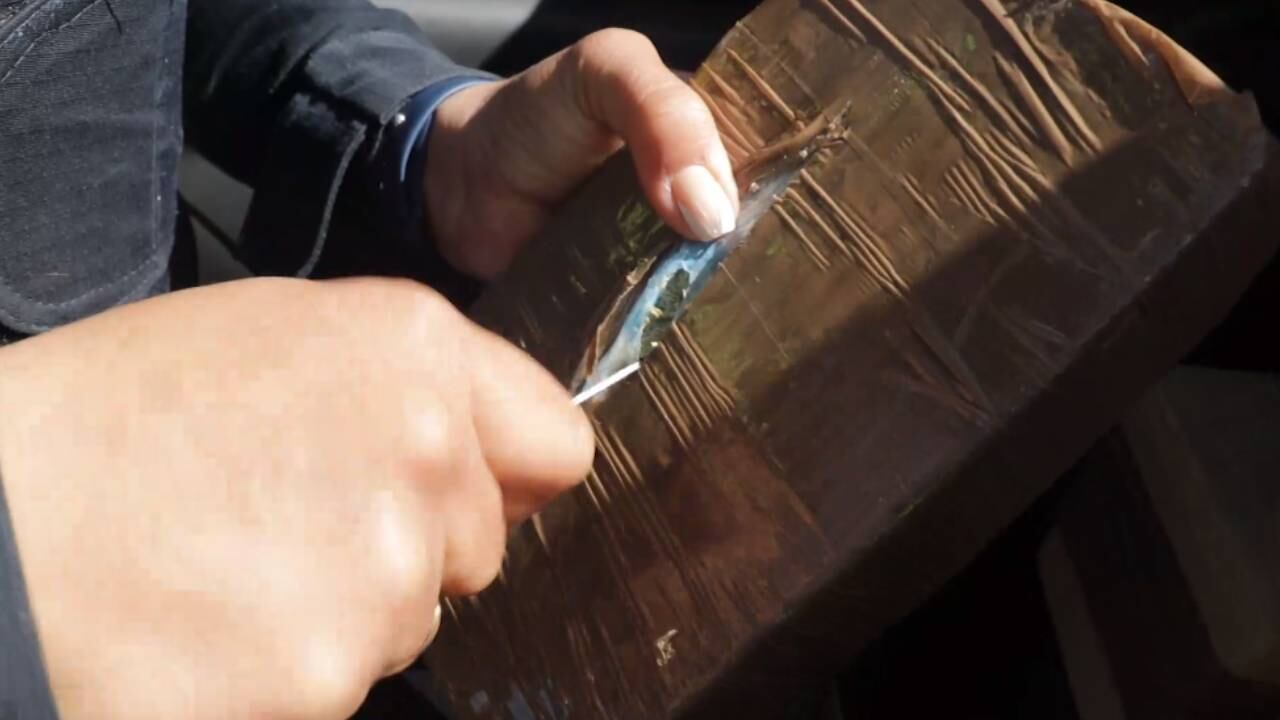 Paquete de marihuana