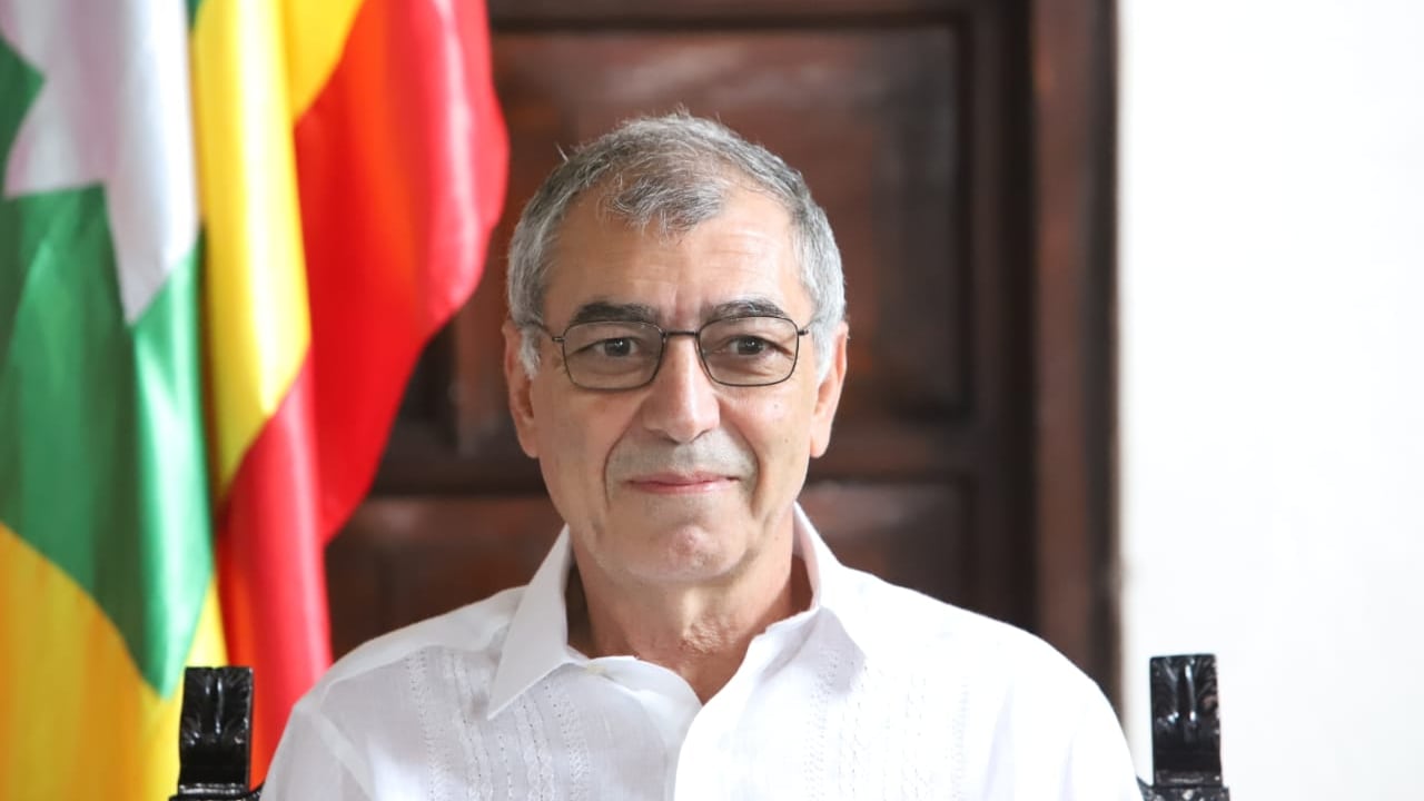 William Dau - Alcalde de Cartagena.
Cortesia: Alcaldia Cartagena