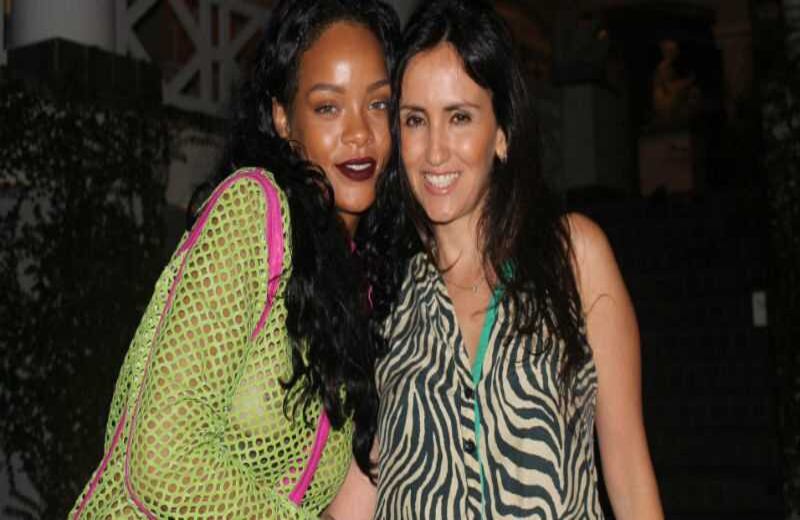 Rihanna y Juliana Guzmán. Foto: Cortesía Rio Exclusive