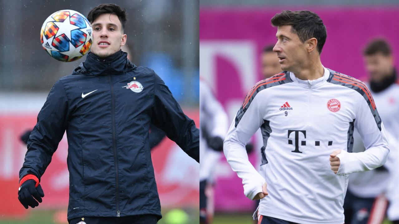RB Salzburgo vs. Bayern Múnich. Foto: AFP/ Kerstin Joensson//AP/Sven Hoppe