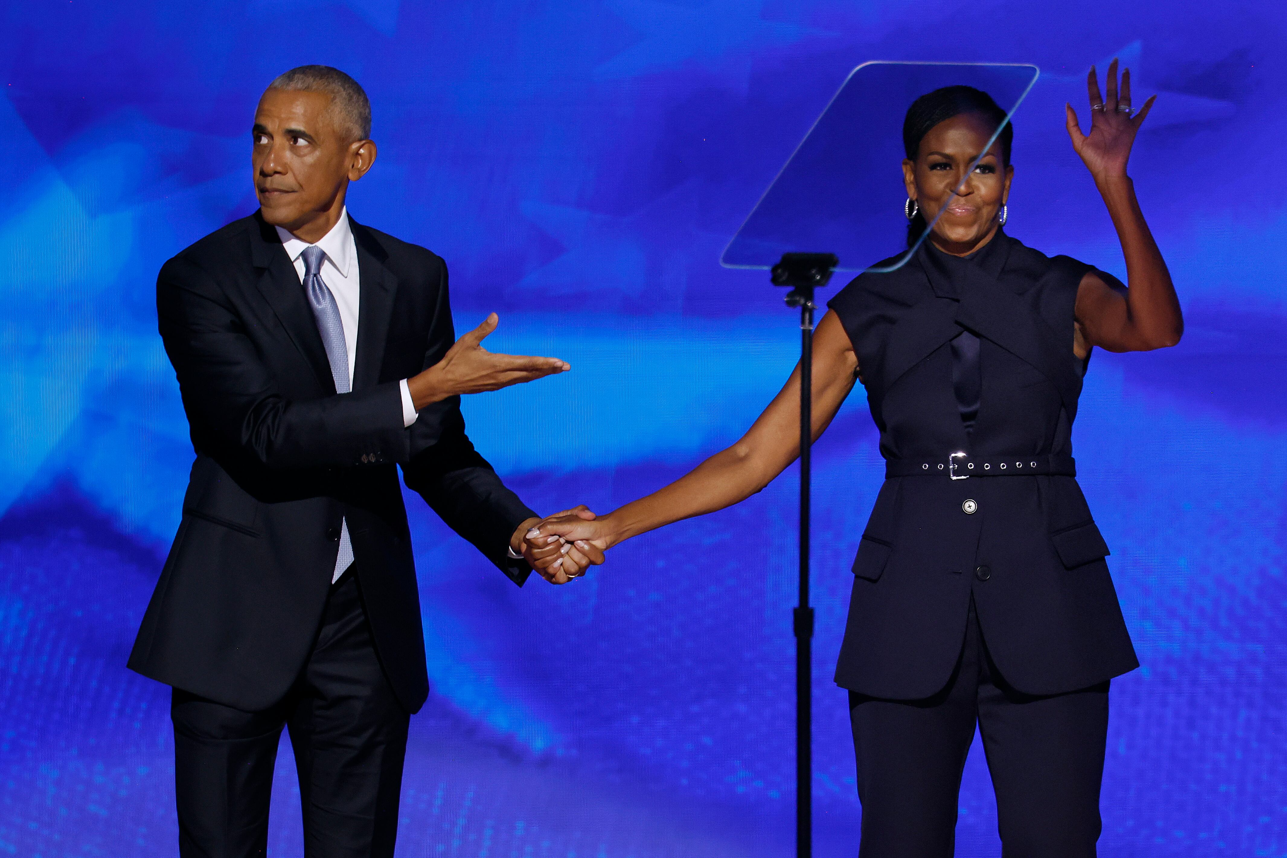 Barack Obama y Michelle Obama