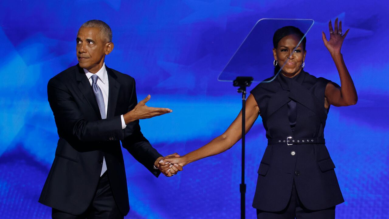 Barack Obama y Michelle Obama