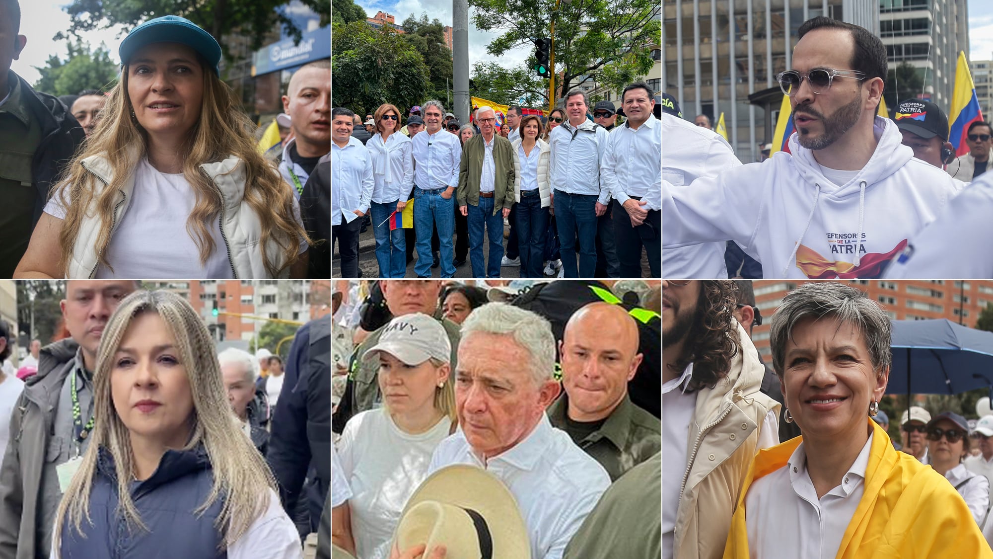 Marcha del silencio en Bogotá