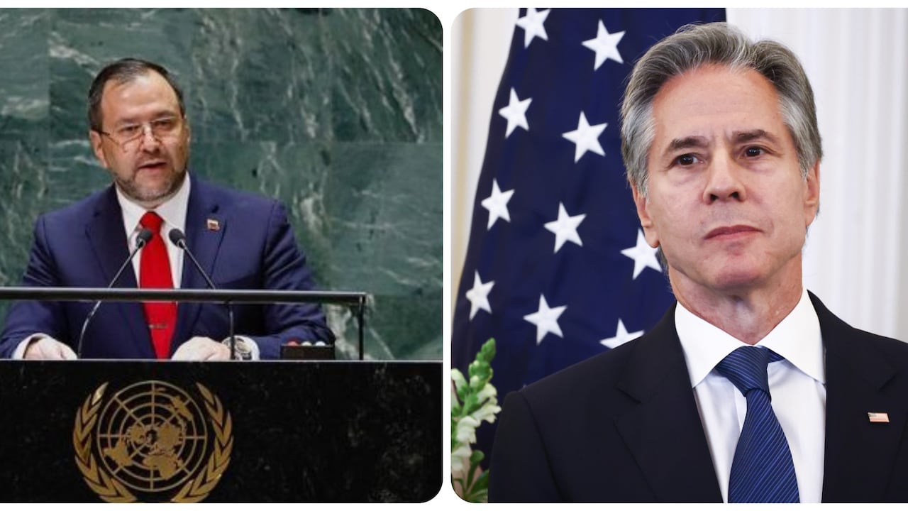 Yvan Gil y Antony Blinken