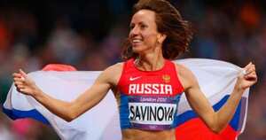 La campeona olímpica de 800 metros, María Savinova, está entre los cinco atletas rusos acusados de dopaje durante los juegos olíipicos de Londres en 2012.