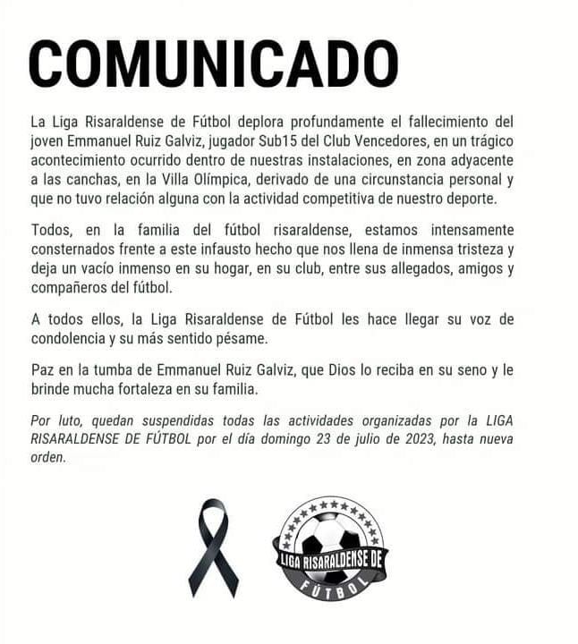 La víctima es un menor de 14 años