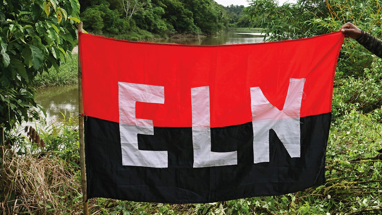 Bandera del ELN.