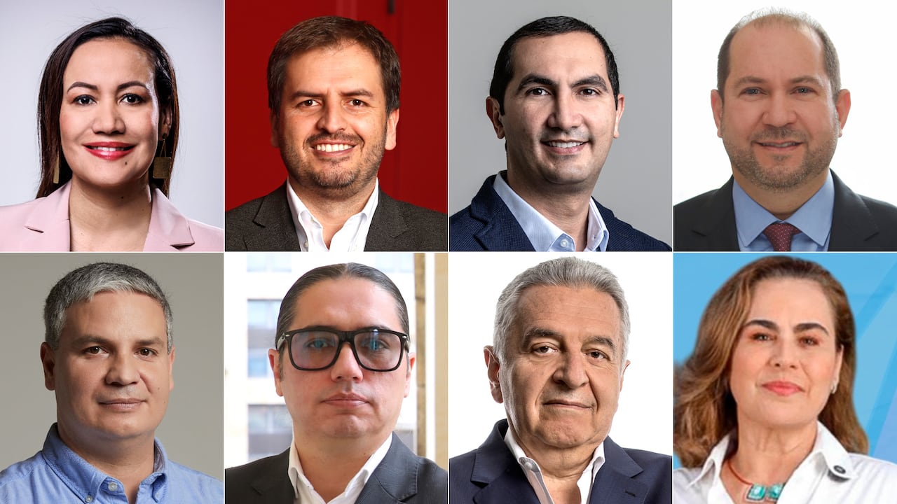 Carolina Corcho, Andrés Forero, David Barguil, Lidio García, Juan Felipe Lemos, Juan Sebastián Gómez, Lucho Garzón y Betzy Martínez.