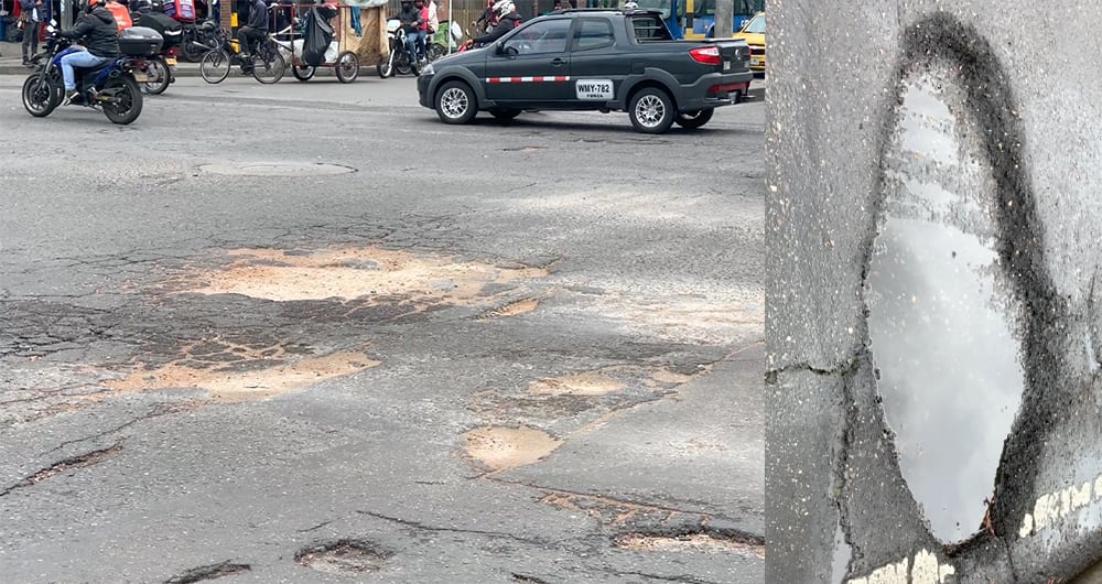 Barrios como La Serena, Tubabuyes, El Rincón, Compartir y otros más de la localidad de Suba padecen de múltiples huecos y lodazales, sin que la administración distrital intervenga.