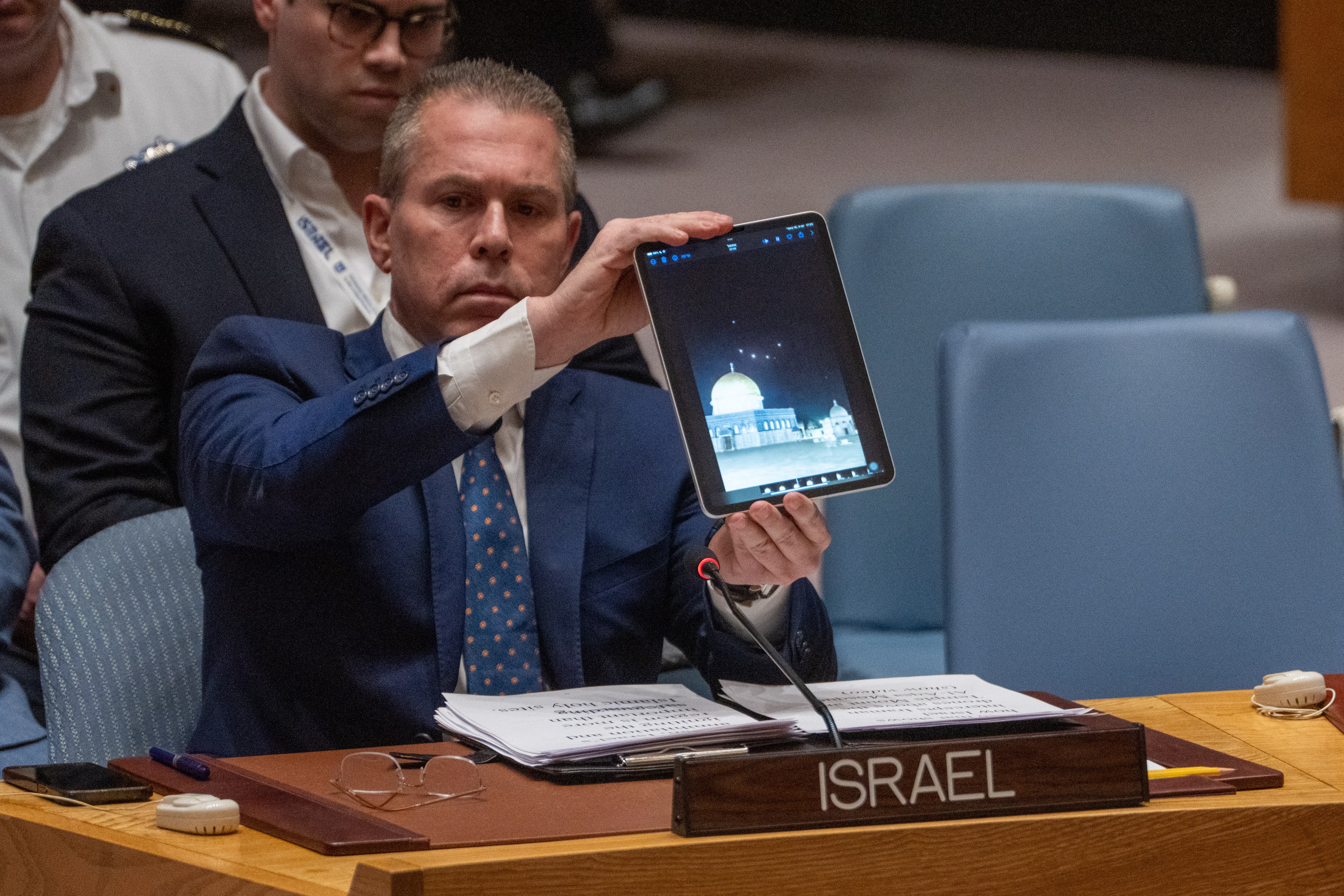 Gilad Erdan, embajador de Israel ante las Naciones Unidas.