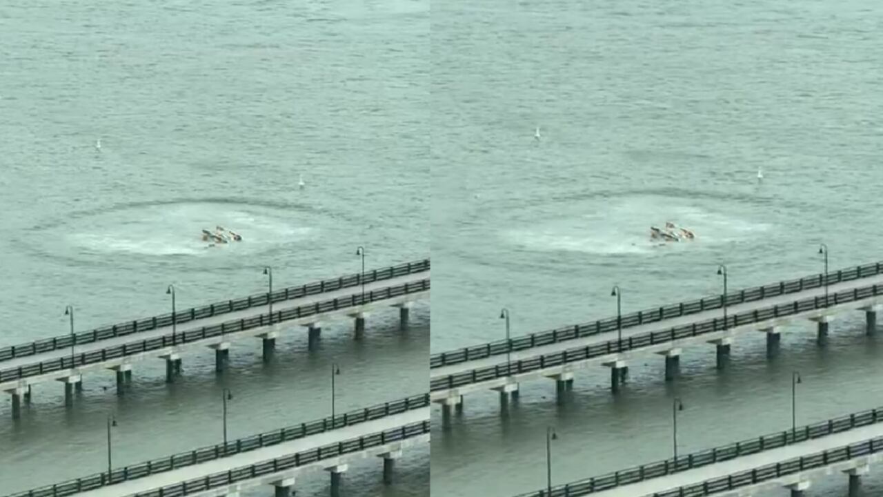 Accidente en el río Hudson en Nueva York.