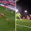 Miguel Borja disputó 30 minutos con River Plate ante Independiente