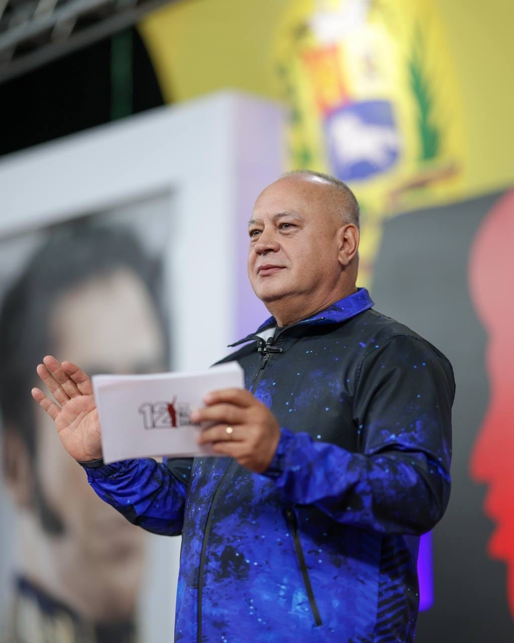 Diosdado Cabello, ministro del interior de Venezuela