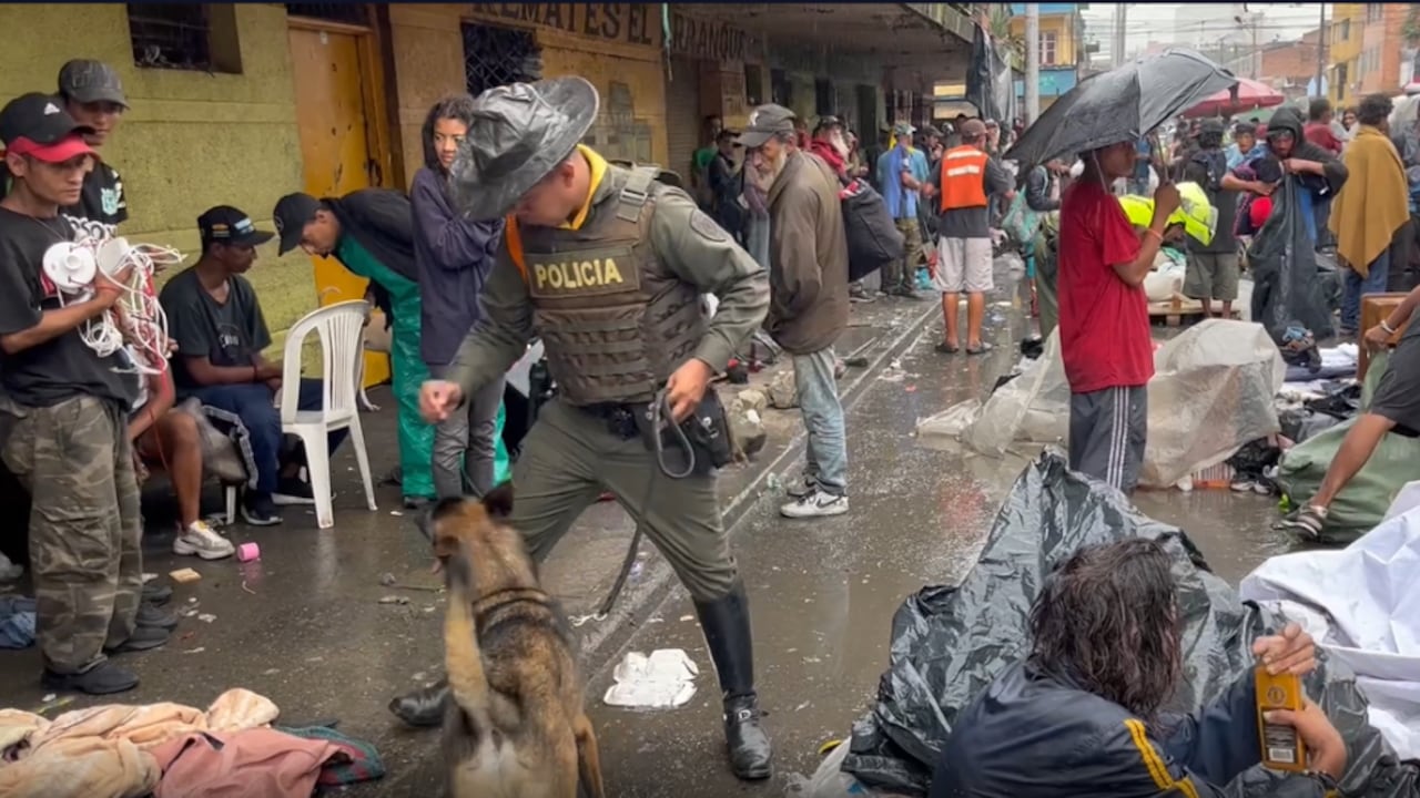 Operativos de control en el Bronx de Medellín.