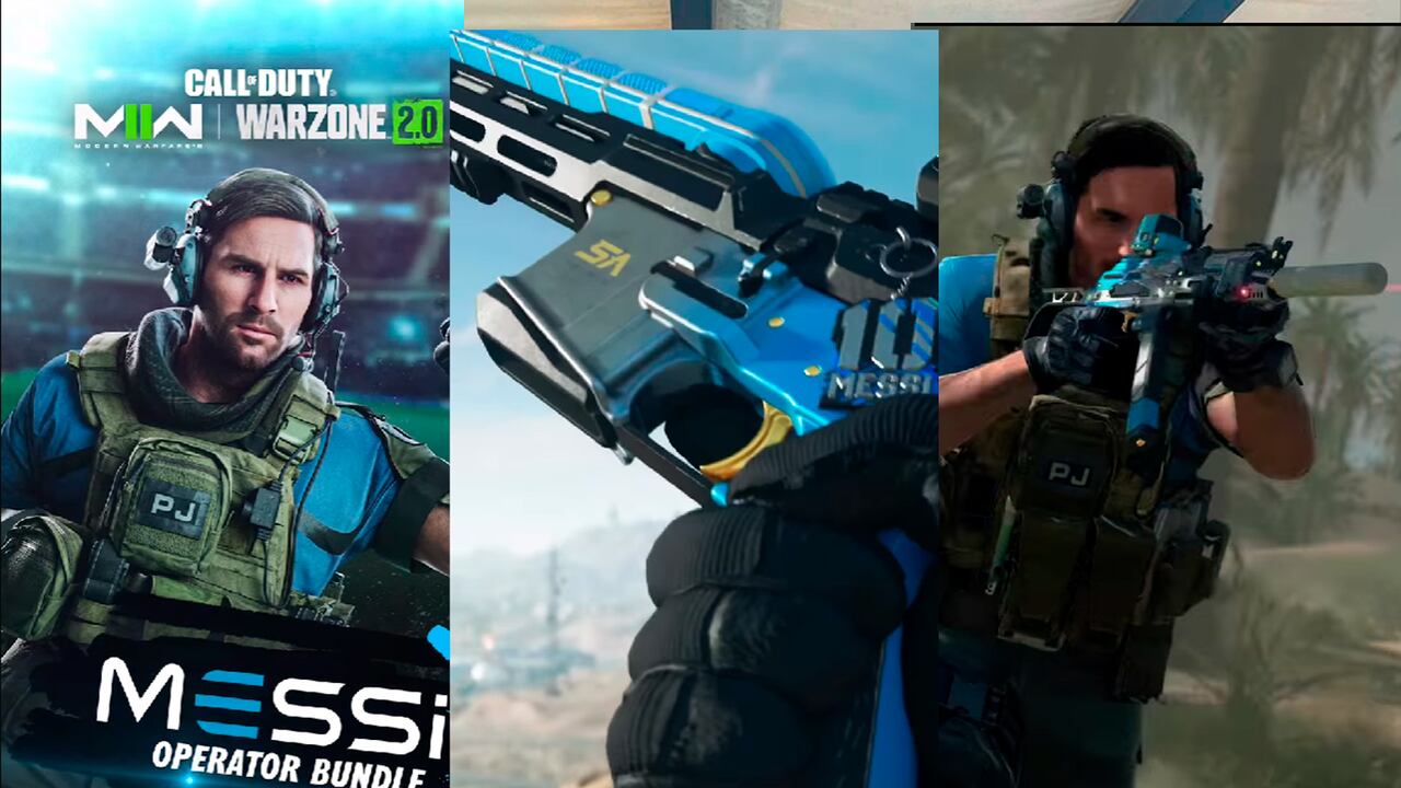 Lionel Messi llega a Call of Duty Warzone