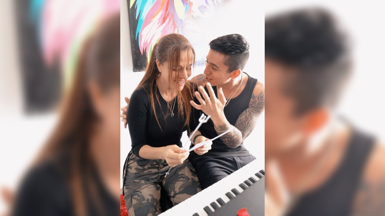 La discusión entre Luz y los cibernautas se dio por Lina Tejeiro. Foto: Instagram @andyrivera.