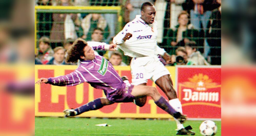 Freddy Rincón hizo parte del Real Madrid, de España. 