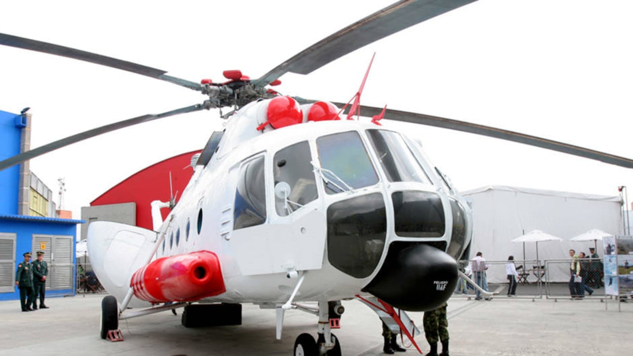 La Operación Jaque se llevó a cabo en un helicópero ruso MI17 del Ejército Nacional.