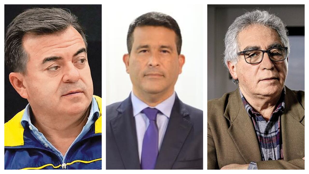 Olmedo López, Luis Eduardo Llinás y Augusto Rodríguez.