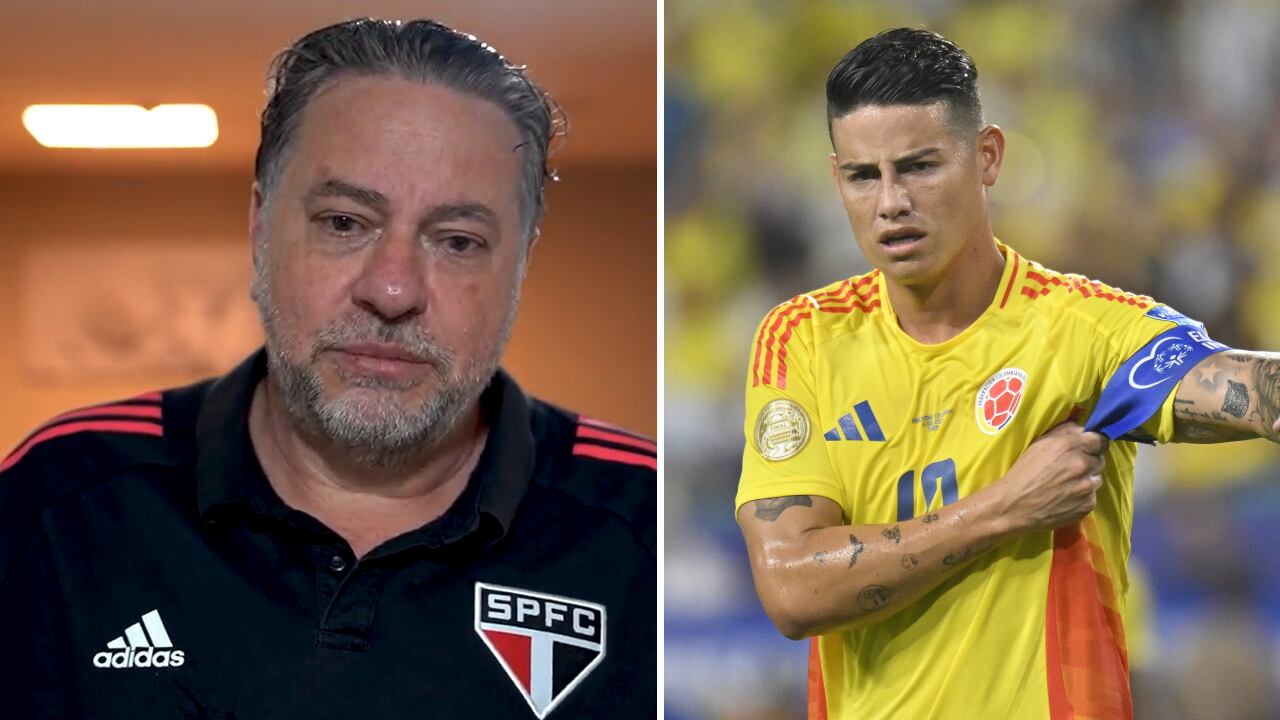 Julio Casares espera conocer las sensaciones de James Rodríguez luego de la Copa América