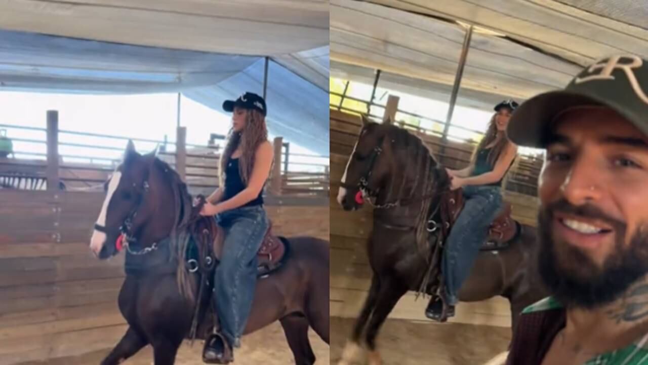 Shakira y Maluma compartieron en Medellín