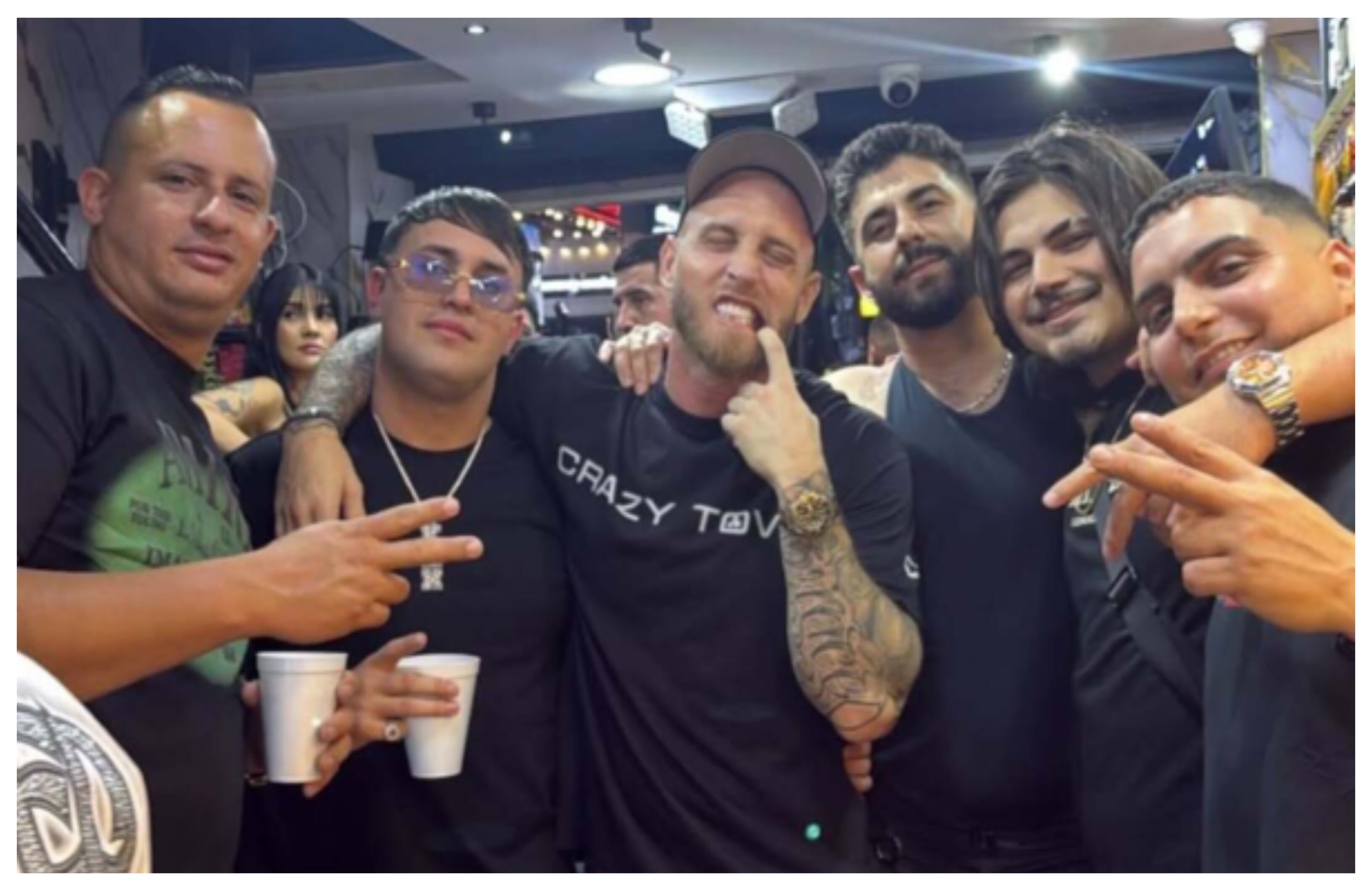 Chet Hanks, modelo estadounidense, tras su paso por Medellín.