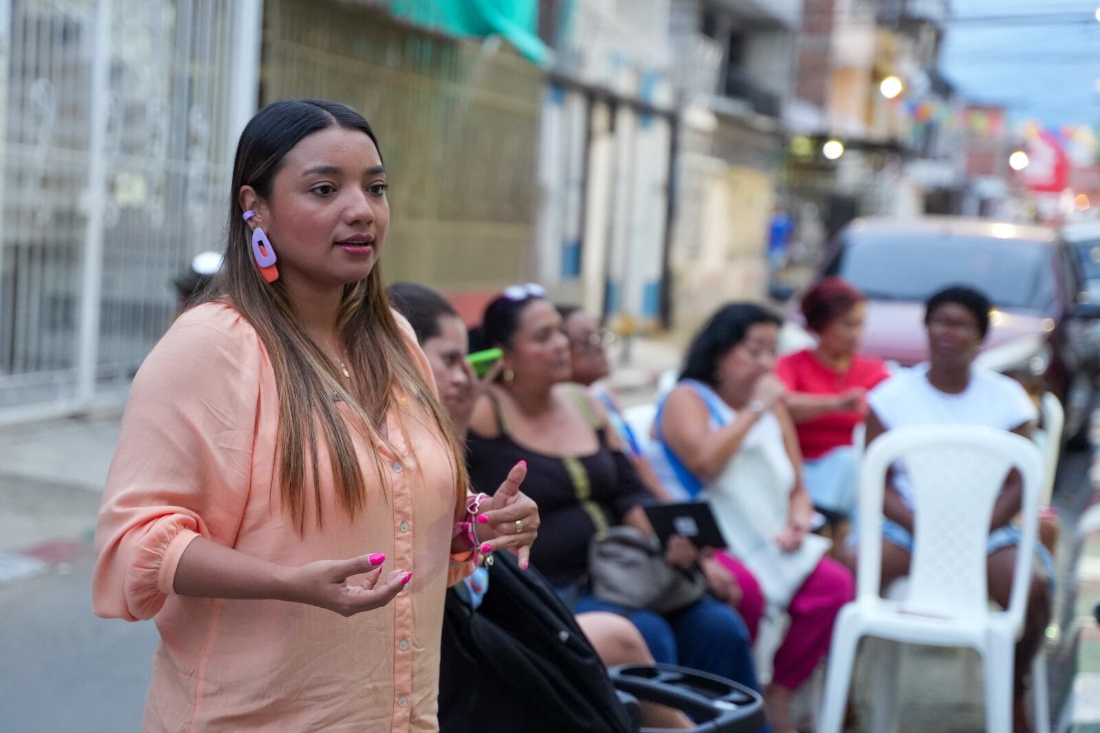 Michelle Obando, candidata a la Cámara de Representantes por el Valle del Cauca
